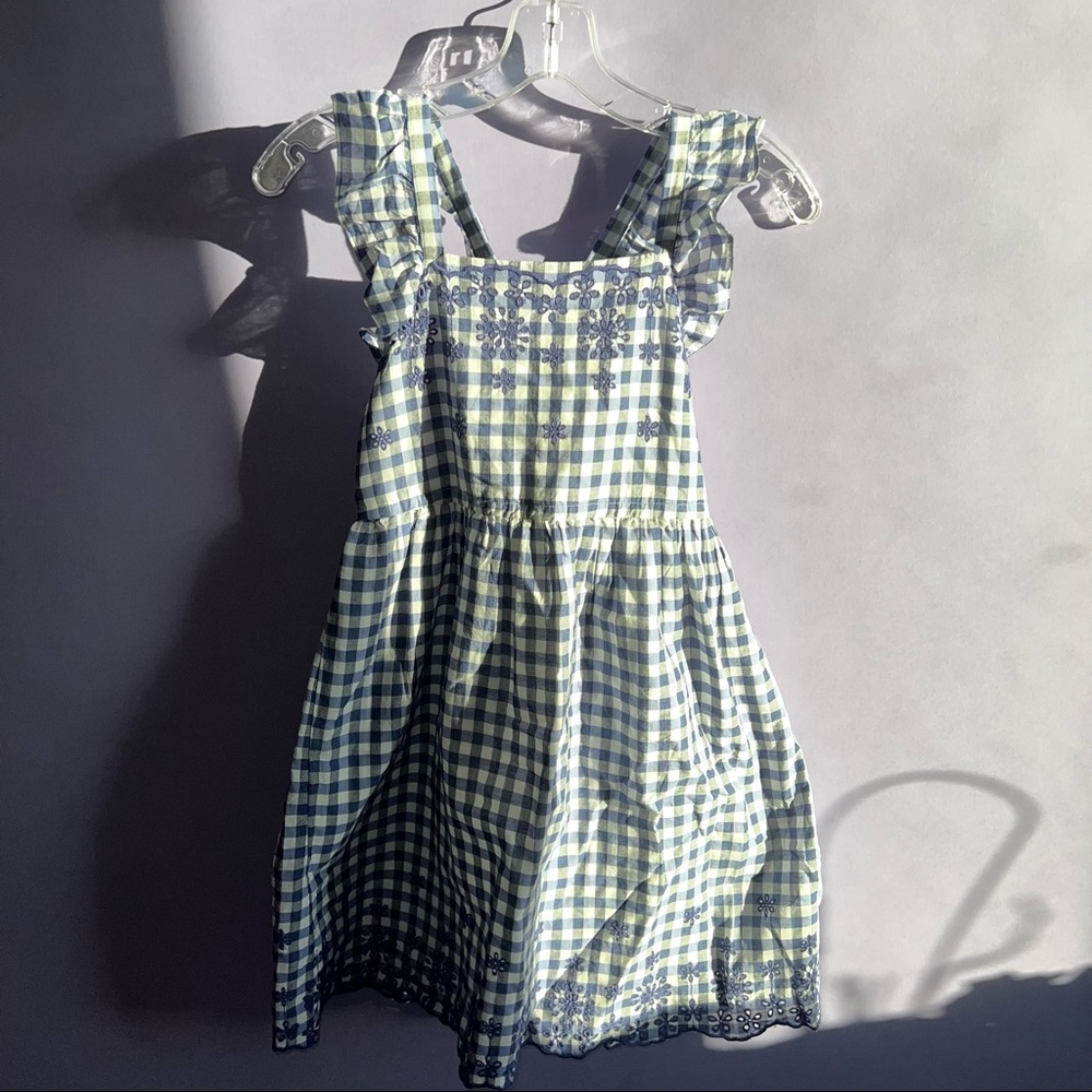 Blue Checkered dress